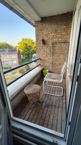 overdekt eigen balkon